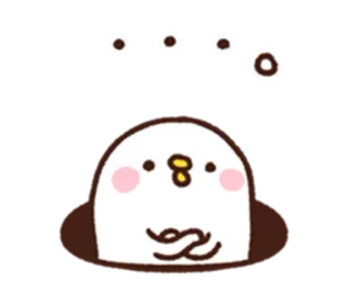 😕 귀여운, 펭귄, 귀여운, 동물 telegram sticker