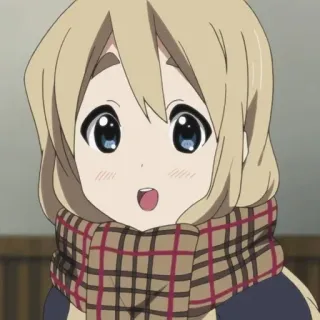 🧂 Tainaka Ritsu K-On! Аниме, Девушка, Мило, K-On, Тайнака Рицу, Мультфильм, Персонаж, Кавай telegram sticker