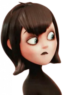 🧛‍♀ Mavis Hotel Transylvania cartoon, animation, vampire, character, mavis, hotel transylvania telegram sticker