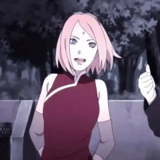 🌸 Sakura Haruno Naruto anime, sakura, haruno, konoha, ninja telegram sticker