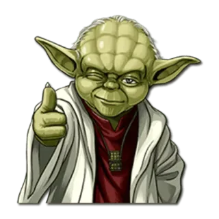 Yoda whatsapp stickers