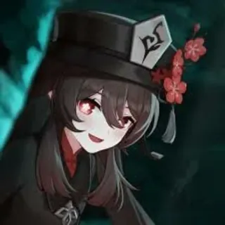 🌟 Hu Tao Genshin Impact anime, genshin impact, hu tao, video game telegram sticker