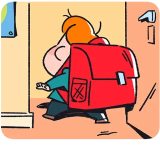 🎒 telegram sticker