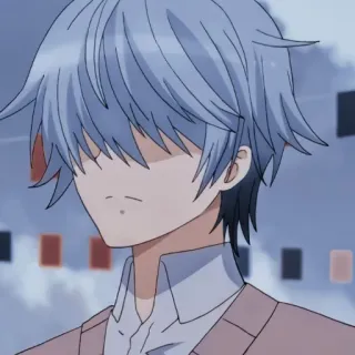 📌 Anime, Charakter, Porträt, Manga, Junge, Kunst telegram sticker