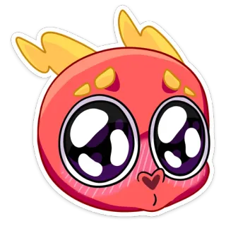 🥺 cute, cartoon, adorable, kawaii, animal, sticker whatsapp sticker