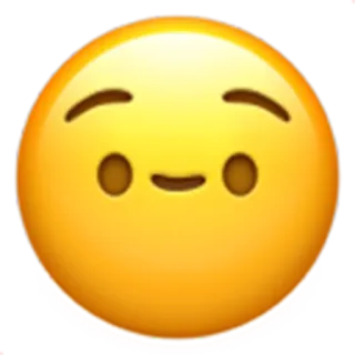 🙂 emoji, happy, smile whatsapp sticker