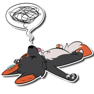 😵 fox telegram sticker