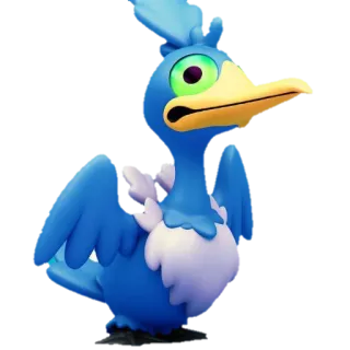 😶 Cramorant Pokemon bird, pokemon, cramorant, blue, animal telegram sticker