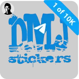 🎁 DMJ Stickers DMJ, สติกเกอร์, ของสะสมดิจิทัล, กราฟิตี, ของสะสม telegram sticker
