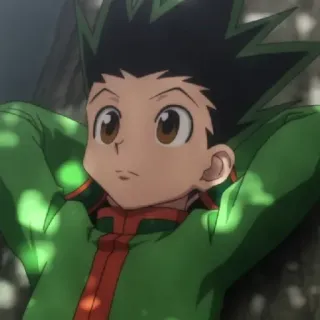😗 Gon Freecss Hunter x Hunter anime, gon freecss, hunter x hunter, cartoon telegram sticker