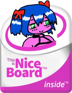 💻 This is Nice Board inside adesivo, prancha legal, desenho animado, engraçado whatsapp sticker