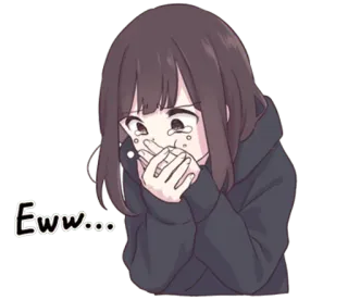 Menhera-chan telegram stickers
