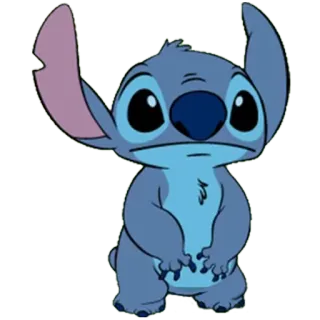 😕 Stitch Lilo & Stitch disney, süß, alien, cartoon telegram sticker