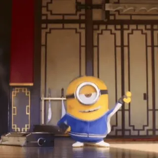 🍌 Minion cartoon, minion, animated, character, funny, cute telegram sticker