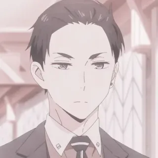 @anime_stickerr Дайске Камбе telegram stickers