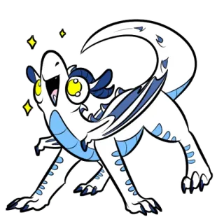 🌟 龙, 可爱, 卡通, 动物, 神话生物 telegram sticker