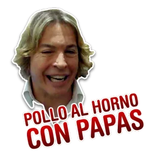 😌 POLLO AL HORNO CON PAPAS еда, курица, картофель, испанский, готовка telegram sticker