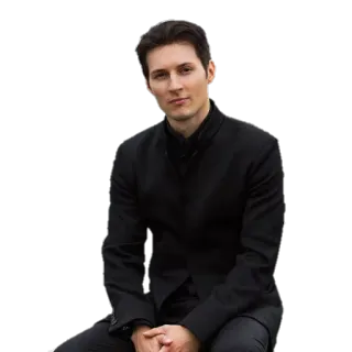🙇 Pavel Durov 人物, 肖像, 男人, 杜罗夫, 帕维尔 telegram sticker