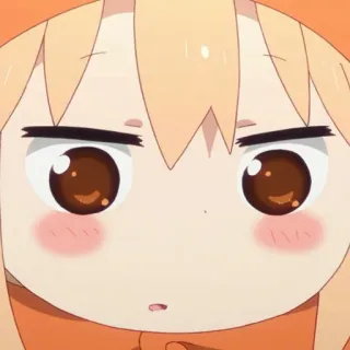 - “ Doma Umaru ” 🍣 By: @KpopStan telegram stickers