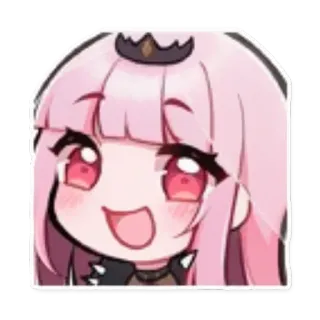 😃 Mori Calliope anime, cute, kawaii, vtuber, Mori Calliope, Hololive telegram sticker