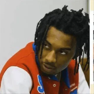 🦋 Playboi Carti rapper, musician, artist, celebrity, dreadlocks telegram sticker