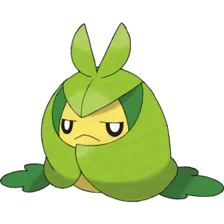 🐉 Budew pokemon, grass type, plant, budew, cute, cartoon, anime telegram sticker