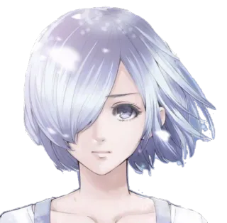 👧 Anime, Mädchen, Porträt, Illustration, Charakter, Weiblich telegram sticker