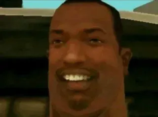 🚬 Carl Johnson Grand Theft Auto: San Andreas cj, gta, san andreas, gaming telegram sticker