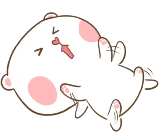 🐽 fofo, urso, animal, desenho animado, adorável, amor telegram sticker