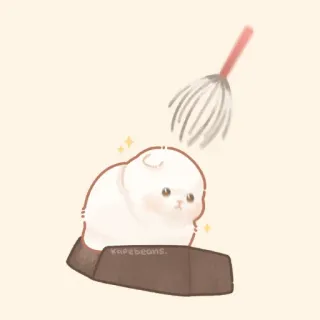✨ kapebeans. gato, fofo, kawaii, animal de estimação, animal, fofo telegram sticker