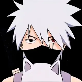 🗡️ Kakashi Hatake Naruto anime, manga, Kakashi, Naruto, ninja telegram sticker