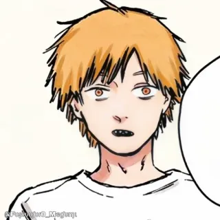 🪚 Denji Chainsaw Man Denji, Chainsaw Man, Manga, Anime, Charakter, Porträt telegram sticker