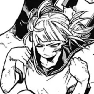 ❤️ Himiko Toga My Hero Academia Anime, Manga, My Hero Academia, Himiko Toga, Vilain, Personnage whatsapp sticker
