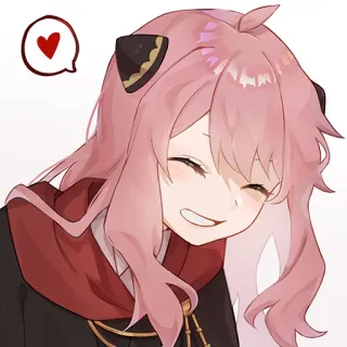 ☺️ Anya Forger Spy x Family animé, Spy x Family, Anya Forger, mignon, dessin animé, souriant, personnage telegram sticker