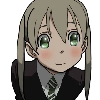 ☺️ Maka Albarn Soul Eater Anime, Dibujos animados, Maka Albarn, Soul Eater whatsapp sticker
