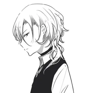 🐈 Anime, Manga, Charakter, Illustration, Porträt telegram sticker