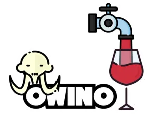 🚰 OWINO vino, pulpo, vaso, grifo, bebida, alcohol telegram sticker