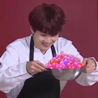 💕 heart, love, kpop, cute, person, affection telegram sticker