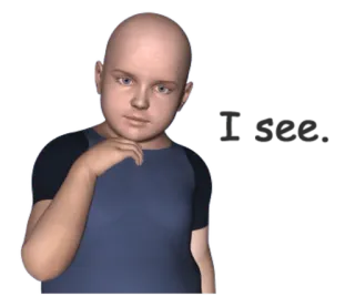😌 Its ok child, human, portrait whatsapp sticker