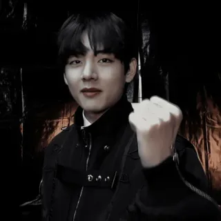 🫐 hombre, kpop, asiático, retrato, persona telegram sticker
