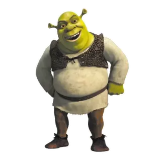 😄 Shrek огр, зеленый, мультперсонаж, мультфильм, комедия, сказка telegram sticker