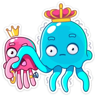Медуза Джилл :: @stickroom telegram stickers