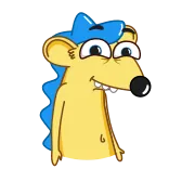 👍 卡通, 动物, 角色, 可爱, 异想天开 telegram sticker