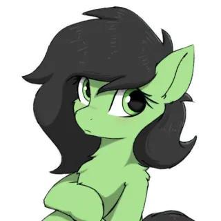 😊 小马, 卡通, 动物, 马 telegram sticker