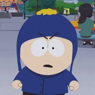 😡 Craig Tucker South Park cartoon, south park, craig tucker, angry, animation telegram sticker
