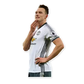 🤔 sepak bola, sepak bola, olahraga, atlet, Manchester United telegram sticker