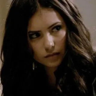 💄 Elena Gilbert The Vampire Diaries elena gilbert, nina dobrev, the vampire diaries, tv show, teen drama, vampire, serious telegram sticker