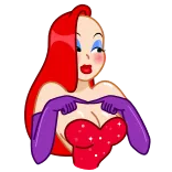 Jessica Rabbit telegram stickers