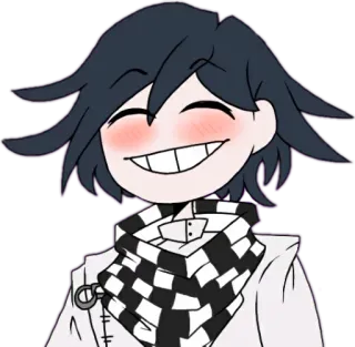 😊 Kokichi Oma Danganronpa V3: Killing Harmony 애니메이션, 캐릭터, 오마 코키치, 단간론파 telegram sticker