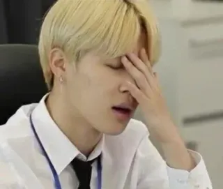 🤦 facepalm, tired, exhausted, stressed, person, man telegram sticker